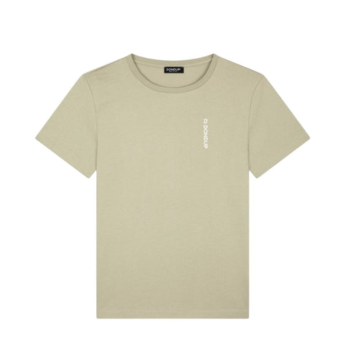 DONDUP t-shirt uomo dondup - t-shirt - panna da uomo
