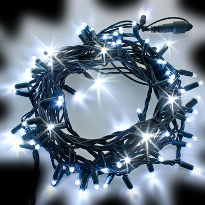 Catena nastro striscia led natalizia diamond 5 metri uso interno 220v bianco ghiaccio