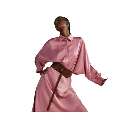 Dexterior camicie donna d.exterior - raso fluido camicia kimono - fucsia da donna