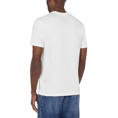 MOSCHINO COUTURE t-shirt uomo moschino couture - t-shirt - bianco da uomo