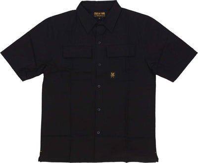 5TATE-OF-MIND-Camicia-Manica-Corta-Uomo-Combat-Shirt-Black-da-uomo