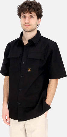 5TATE-OF-MIND-Camicia-Manica-Corta-Uomo-Combat-Shirt-Black-da-uomo