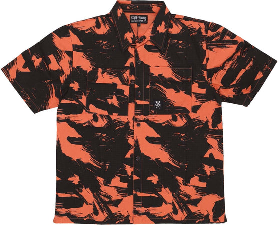 5TATE-OF-MIND-Camicia-Manica-Corta-Uomo-Combat-Shirt-Orange/camo-da-uomo