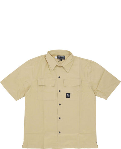 5TATE-OF-MIND-Camicia-Manica-Corta-Uomo-Combat-Shirt-Sand-da-uomo