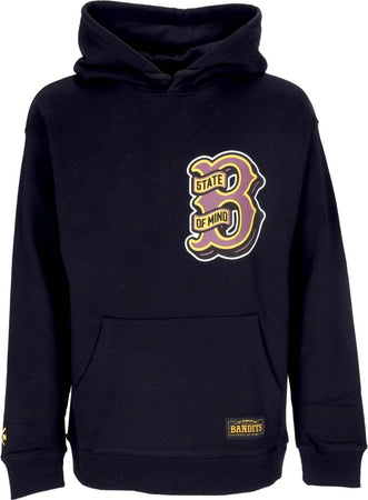 5TATE-OF-MIND-Felpa-Cappuccio-Uomo-Bandits-Hoodie-Black-da-uomo