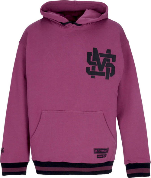 5TATE-OF-MIND-Felpa-Cappuccio-Uomo-Monogram-Hoodie-Purple-da-uomo