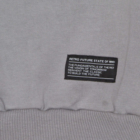 5TATE-OF-MIND-Felpa-Girocollo-Uomo-Retrofuture-Sweatshirt-Grey-da-uomo