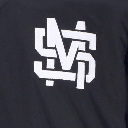 5TATE-OF-MIND-Felpa-Tipo-Hockey-Uomo-Monogram-Baseball-Pullover-Black-da-uomo