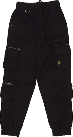5TATE-OF-MIND-Pantalone-Lungo-Uomo-Cargo-Joggers-Black-da-uomo