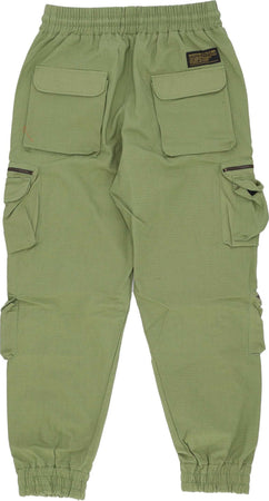 5TATE-OF-MIND-Pantalone-Lungo-Uomo-Cargo-Joggers-Military-Green-da-uomo