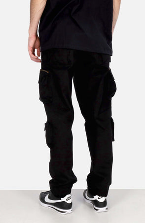 5TATE-OF-MIND-Pantalone-Lungo-Uomo-Cargo-Pants-Black-da-uomo