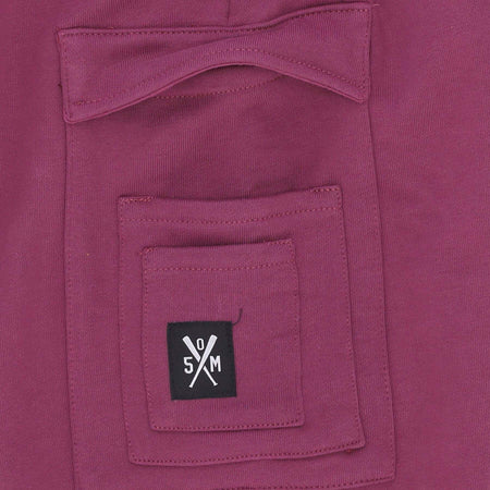 5TATE-OF-MIND-Pantalone-Tuta-Felpato-Uomo-Retrofuture-Combat-Jogger-Purple-da-uomo
