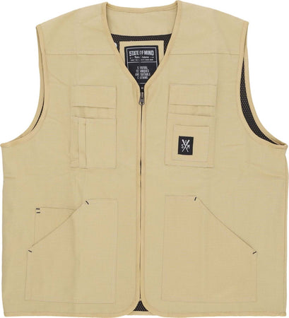 5TATE-OF-MIND-Smanicato-Uomo-Combat-Vest-Sand-da-uomo