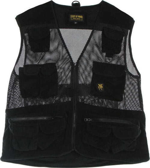 5TATE-OF-MIND-Smanicato-Uomo-Retrofuture-Towel-Sleeveless-Jacket-Black-da-uomo