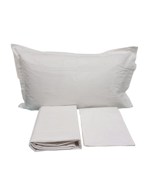 Completo Lenzuola Matrimoniale Luxury Percalle Cotone