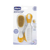 spazzola e pettine brush & comb chicco 0m+ arancione
