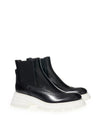 Alexander McQueen Stivaletti Chelsea tacco Bianco da donna