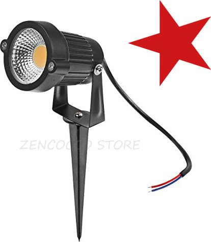 5W Lampada da Giardino Faretto COB LED 500lm con Picchetto IP65 Illuminazione/Illuminazione per esterni/Luci per sentieri Zencoccostore - Formia, Commerciovirtuoso.it