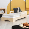 Lettino Montessori PUPPIEI beige 160 x 80 cm