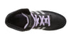 ADIDAS Tennis alte Donna art. HOOPS VL MID W (F97823) in ecopelle Black/Silver/Purple