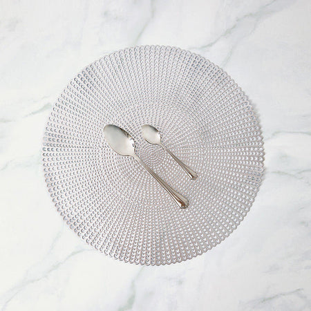 Tovagliette americane per colazione sottopiatto lavabile tondo 41 cm