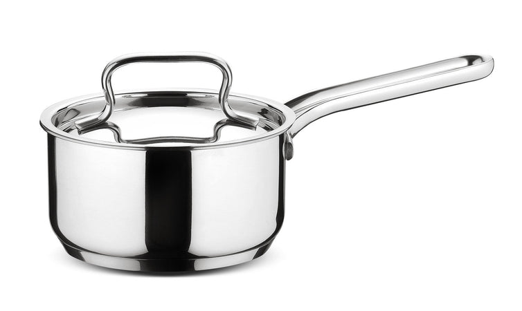 Lagostina Batteria di Pentole 24 Pezzi Acciaio Inox Antiaderente Manici Ergonomici