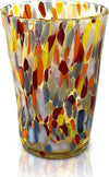 6 Bicchieri da BIBITA In Vetro di Murano Venezia Colorato Bicchiere con Murrine Design Stile CLASSIC Moderno Prodotto a Mano in Italia Casa e cucina/Stoviglie/Bicchieri e cristalli/Bicchieri da Long Drink Mazzega Art & Design - Murano, Commerciovirtuoso.it