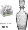 6 Bottiglia Vintage Per Liquore Wiskey Cognac Scotch In Vetro Con Tappo 10x24cm Casa e cucina/Stoviglie/Bicchieri e cristalli/Brocche carraffe e decanter/Brocche Trade Shop italia - Napoli, Commerciovirtuoso.it