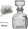 6 Bottiglia Vintage Per Liquore Wiskey Cognac Scotch In Vetro Con Tappo 9x16cm Casa e cucina/Stoviglie/Bicchieri e cristalli/Brocche carraffe e decanter/Brocche Trade Shop italia - Napoli, Commerciovirtuoso.it