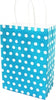 6 Buste Da Regalo Shoppers In Carta Con Manici Celeste Pois 21x14.5x8 Sacchetti Casa e cucina/Hobby creativi/Articoli per confezioni regalo/Sacchetti da regalo Trade Shop italia - Napoli, Commerciovirtuoso.it