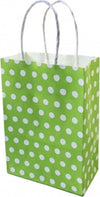 6 BUSTE DA REGALO SHOPPERS IN CARTA CON MANICI VERDE POIS 21X14.5X8 CM SACCHETTI Casa e cucina/Hobby creativi/Articoli per confezioni regalo/Sacchetti da regalo Trade Shop italia - Napoli, Commerciovirtuoso.it