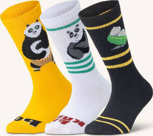 6-calze-corte-in-cotone-per-bambino/a-kung-fu-panda-edizione-limitata-set-da-2-confezioni-da-3-paia-di-calzini-Prisco-Kung-Fu-Panda