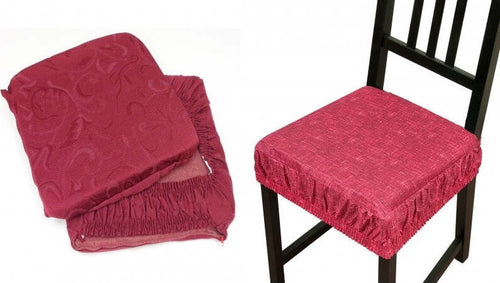 6 COPRI SEDIA CUSCINI CON FASCIA ELASTICO CUSCINO SEDIE IMBOTTITO SFODERABILE Casa e cucina/Tessili per la casa/Fodere/Fodere coprisedia Trade Shop italia - Napoli, Commerciovirtuoso.it