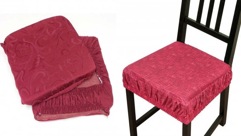 6 COPRI SEDIA CUSCINI CON FASCIA ELASTICO CUSCINO SEDIE IMBOTTITO SFODERABILE Casa e cucina/Tessili per la casa/Fodere/Fodere coprisedia Trade Shop italia - Napoli, Commerciovirtuoso.it