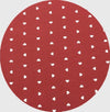 6-Copri-Sedia-Cuscini-Tondo-Con-Fascia-Elastico-Cuscino-Imbottito-Sfoderabile