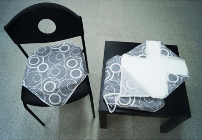 6 COPRISEDIA CUSCINI CERCHI GRIGIO CON LACCETTI CUSCINO PER SEDIE IMBOTTITO Casa e cucina/Tessili per la casa/Fodere/Fodere coprisedia Trade Shop italia - Napoli, Commerciovirtuoso.it