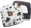 6-Coprisedia-Cuscini-Con-Fascia-Grigio-Cuori-Per-Sedie-Imbottito-Sfoderabile