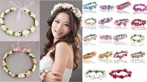 6 CORONE CORONCINA FASCIA ROSE FLOREALI DIADEMA NUBILATO MATRIMONIO WEDDING Casa e cucina/Hobby creativi/Materiali per hobby creativi/Forniture per feste/Articoli per feste e compleanni per adulti/Cappellini maschere e accessori/Cappelli Trade Shop italia - Napoli, Commerciovirtuoso.it