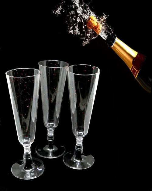 6 Flute Bicchieri Plastica Trasparenti Calice Spumante Champagne Feste Natale Casa, arredamento e bricolage > Prodotti per Feste Trade Shop italia - Napoli, Commerciovirtuoso.it