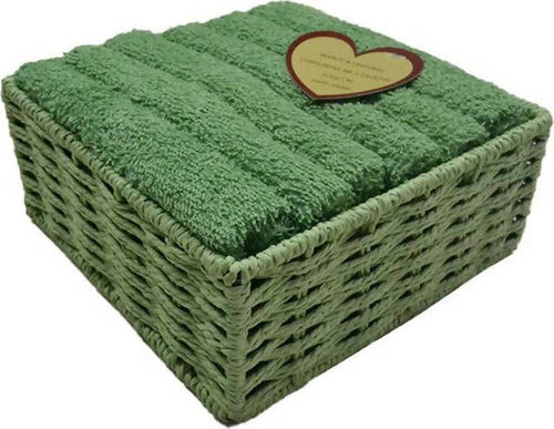 6x Lavette Bagno Spugna Di Cotone Con Cestino Set Asciugamani Bagno Ospiti 30x30cm Tinta Unita Asciugamano 100% Co Kit 6 Lavette In Spugna Bianco E Dintorni 26766 Casa e cucina/Tessili per la casa/Biancheria da bagno/Asciugamani/Set di asciugamani Puleo Casa - Palermo, Commerciovirtuoso.it
