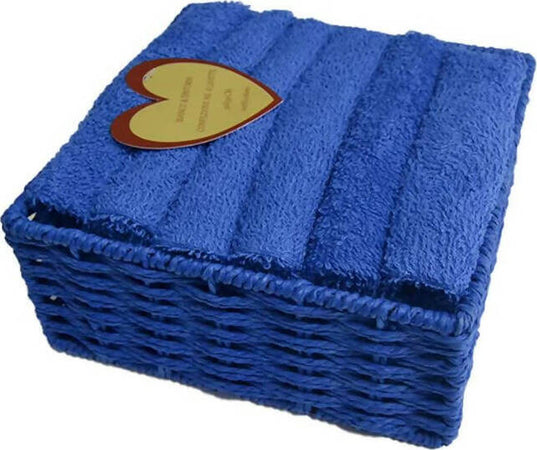 6x Lavette Bagno Spugna Di Cotone Con Cestino Set Asciugamani Bagno Ospiti 30x30cm Tinta Unita Asciugamano 100% Co Kit 6 Lavette In Spugna Bianco E Dintorni 26766 Casa e cucina/Tessili per la casa/Biancheria da bagno/Asciugamani/Set di asciugamani Puleo Casa - Palermo, Commerciovirtuoso.it
