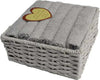 6x Lavette Bagno Spugna Di Cotone Con Cestino Set Asciugamani Bagno Ospiti 30x30cm Tinta Unita Asciugamano 100% Co Kit 6 Lavette In Spugna Bianco E Dintorni 26766 Casa e cucina/Tessili per la casa/Biancheria da bagno/Asciugamani/Set di asciugamani Puleo Casa - Palermo, Commerciovirtuoso.it