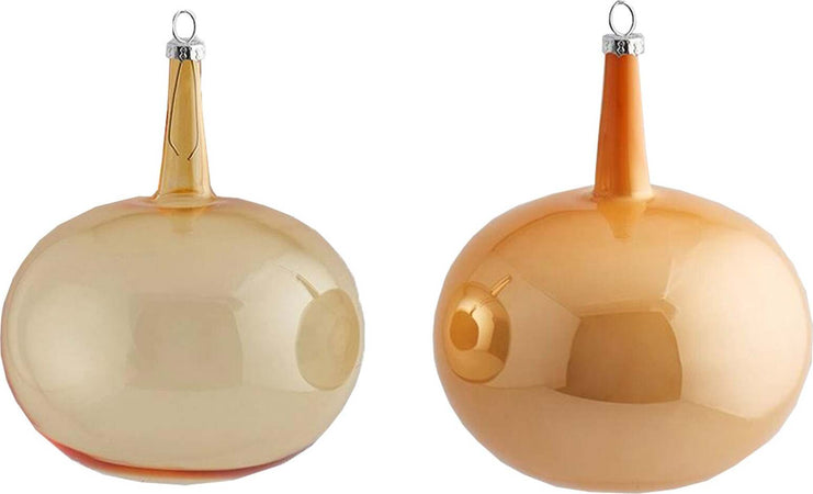 6 Palline in vetro a collo lungo Champagne per albero di natale sfera natalizia particolare Casa e cucina/Decorazioni per interni/Addobbi e decorazioni per ricorrenze/Decorazioni natalizie/Addobbi e decorazioni/Palle e palline MagiediNatale.it - Altamura, Commerciovirtuoso.it