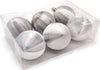 6 palline natalizie in PVC Argento da Ø 8 cm, Pendaglio Tinta Unita Casa e cucina/Decorazioni per interni/Addobbi e decorazioni per ricorrenze/Decorazioni natalizie/Addobbi e decorazioni/Palle e palline MagiediNatale.it - Altamura, Commerciovirtuoso.it