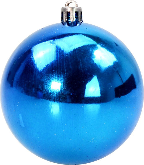 6 palline natalizie in PVC Blu Perlato da Ø 10 cm, Pendaglio Tinta Unita Casa e cucina/Decorazioni per interni/Addobbi e decorazioni per ricorrenze/Decorazioni natalizie/Addobbi e decorazioni/Palle e palline MagiediNatale.it - Altamura, Commerciovirtuoso.it