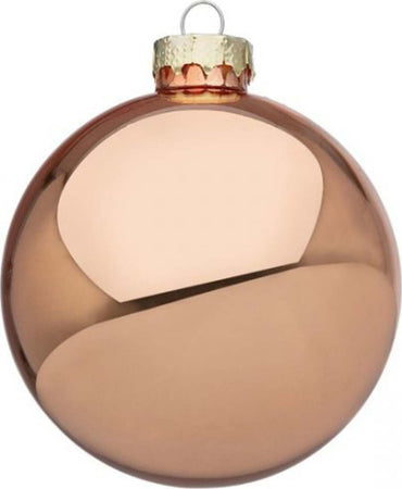 6 palline per albero di natale in vetro Albicocca da Ø 8 cm pendaglio Tinta Unita Casa e cucina/Decorazioni per interni/Addobbi e decorazioni per ricorrenze/Decorazioni natalizie/Addobbi e decorazioni/Palle e palline MagiediNatale.it - Altamura, Commerciovirtuoso.it