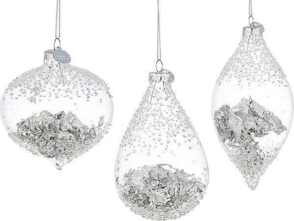 6 palline per albero di natale in vetro Argento da Ø 7 cm Pendaglio decorato Casa e cucina/Decorazioni per interni/Addobbi e decorazioni per ricorrenze/Decorazioni natalizie/Addobbi e decorazioni/Palle e palline MagiediNatale.it - Altamura, Commerciovirtuoso.it