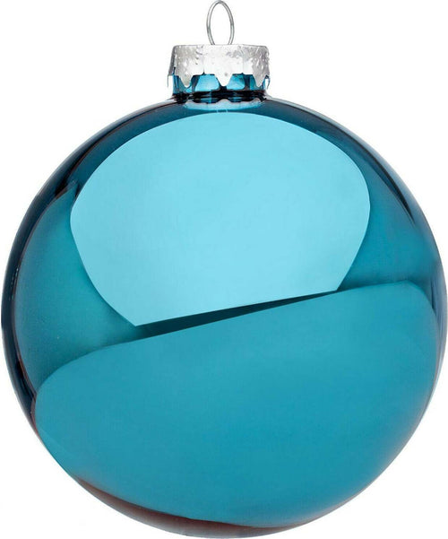 6 palline per albero di natale in vetro Blu Lucido da Ø 8 cm pendaglio Tinta Unita Casa e cucina/Decorazioni per interni/Addobbi e decorazioni per ricorrenze/Decorazioni natalizie/Addobbi e decorazioni/Palle e palline MagiediNatale.it - Altamura, Commerciovirtuoso.it