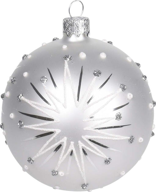 6 palline per albero di natale in vetro con glitter da Ø 10 cm pendaglio decorato Casa e cucina/Decorazioni per interni/Addobbi e decorazioni per ricorrenze/Decorazioni natalizie/Addobbi e decorazioni/Palle e palline MagiediNatale.it - Altamura, Commerciovirtuoso.it