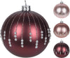 6 palline per albero di natale in vetro con glitter da Ø 10 cm pendaglio decorato Casa e cucina/Decorazioni per interni/Addobbi e decorazioni per ricorrenze/Decorazioni natalizie/Addobbi e decorazioni/Palle e palline MagiediNatale.it - Altamura, Commerciovirtuoso.it